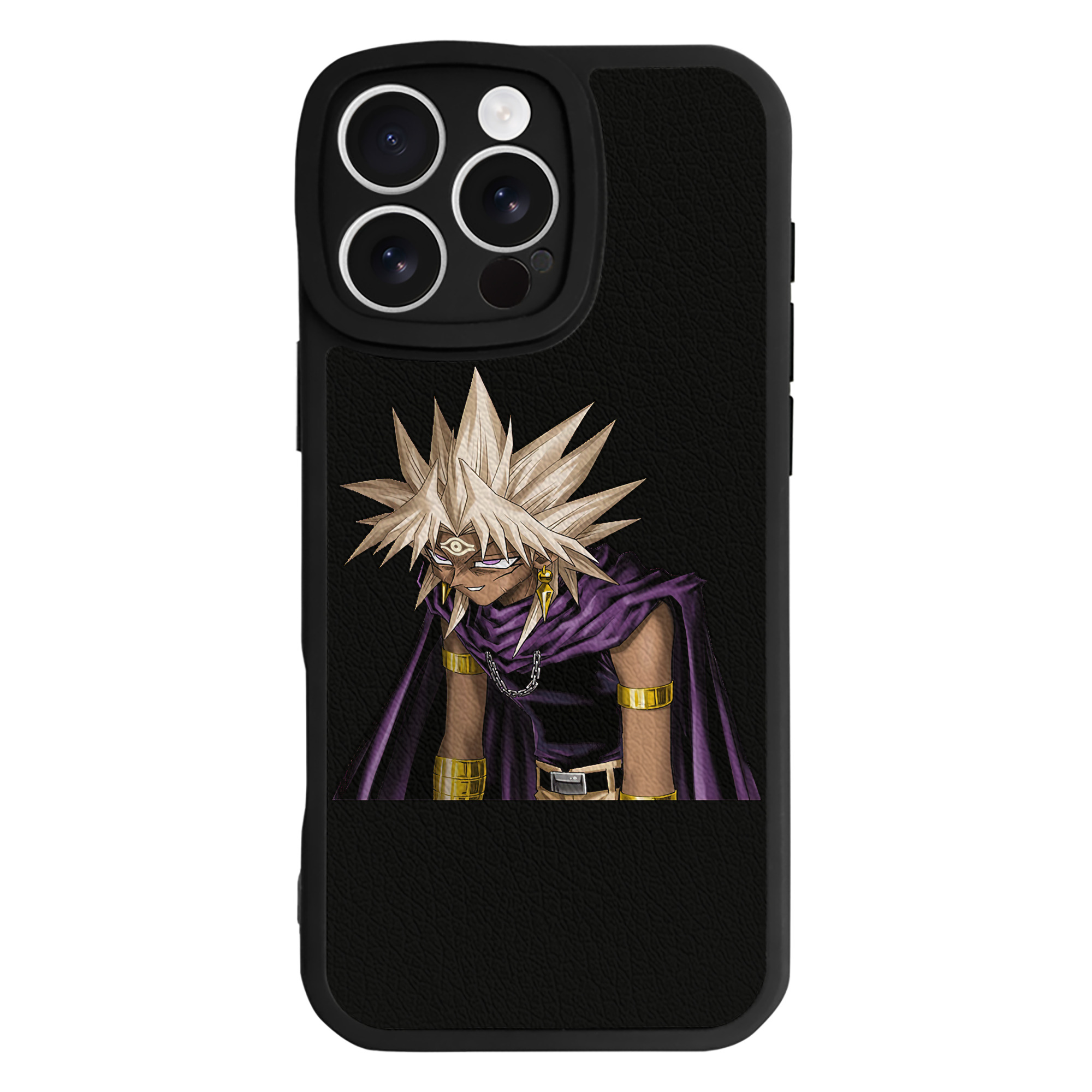 遊☆戯☆王 Yu-Gi-Oh! 【iPhone 16シリーズ対応】シリコンスマホケース（レザー調） 材質：シリコン